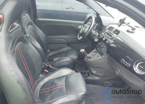 2012 Fiat 500 Abarth из США, поврежденный, VIN 3C3CFFFH9CT360049